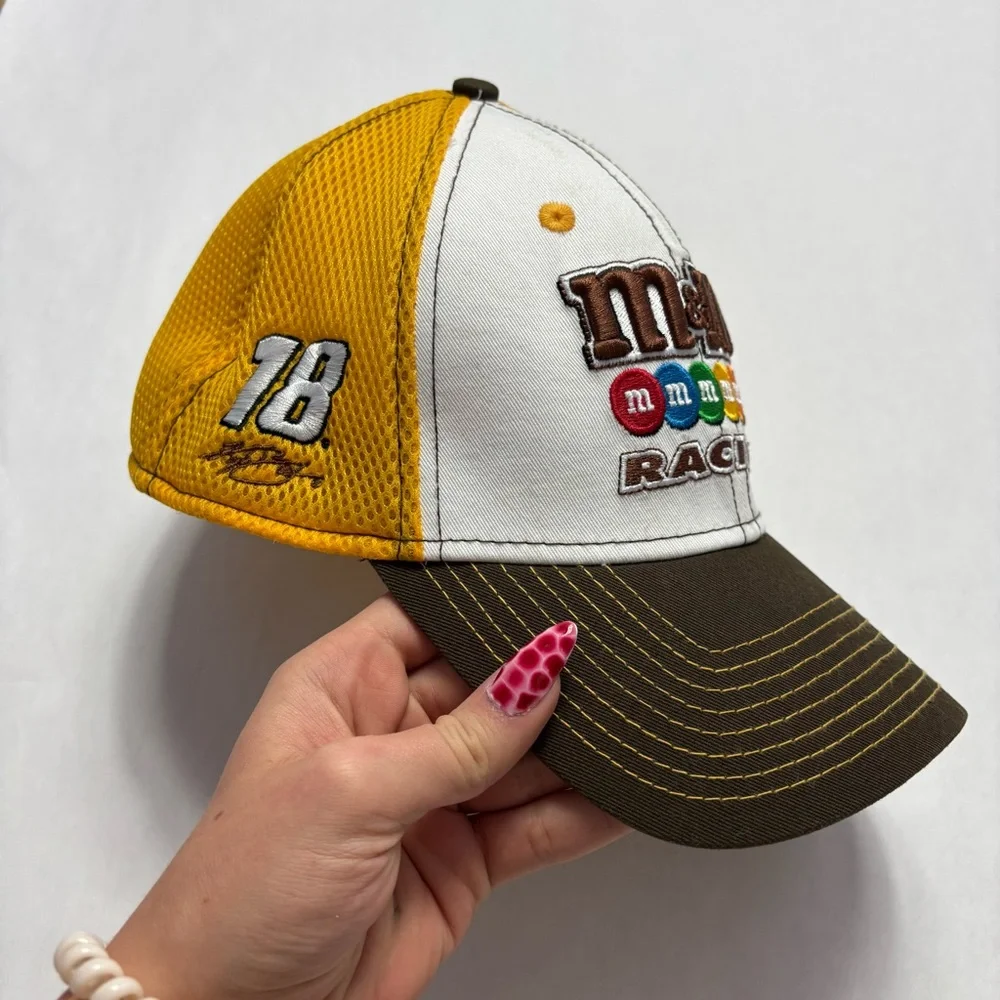 NASCAR M&M racing trucker hat - Picture 2 of 7